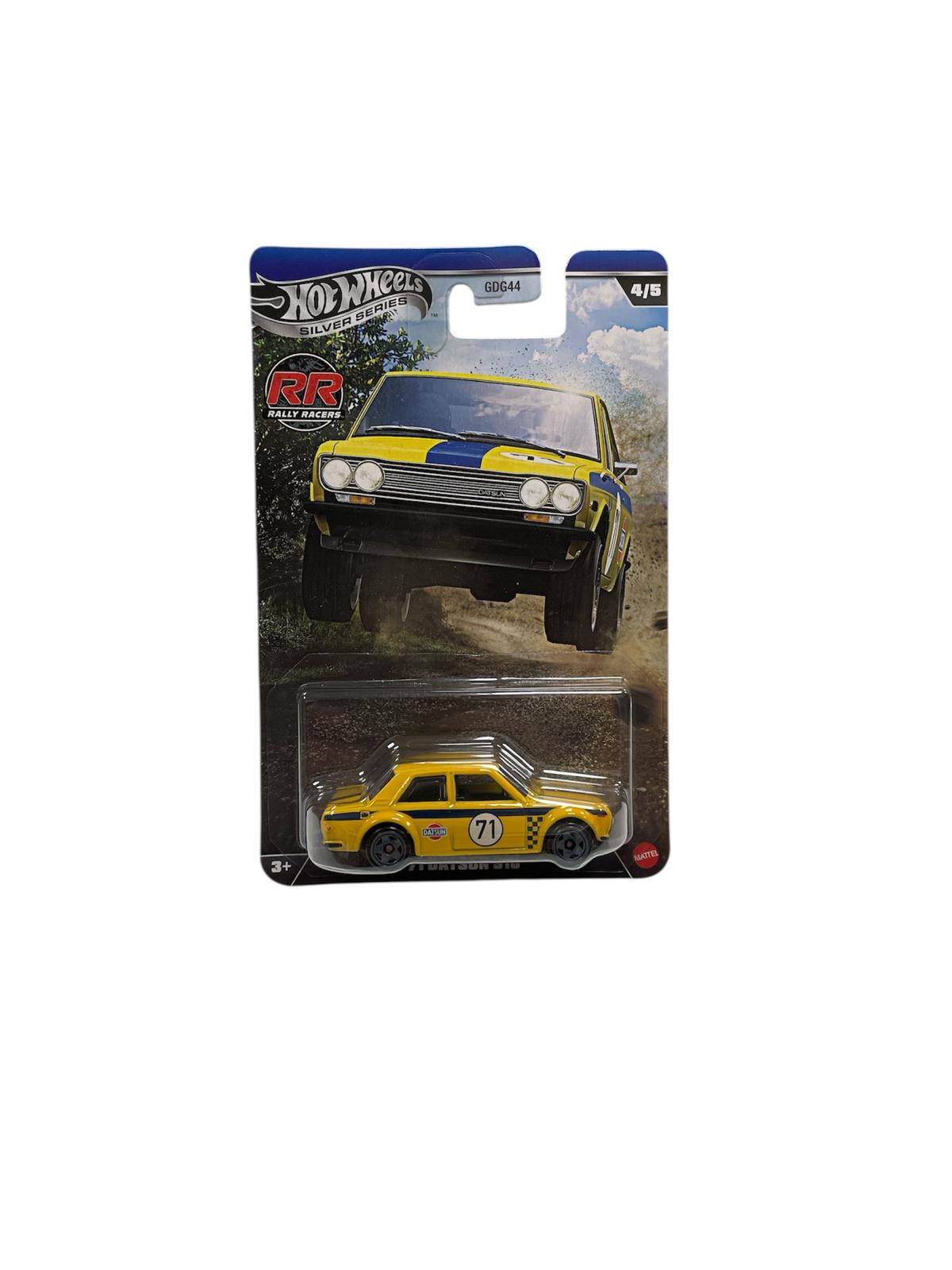 Hot Wheels Silver Series Rally Racers 71 Datsun 510 JKX64